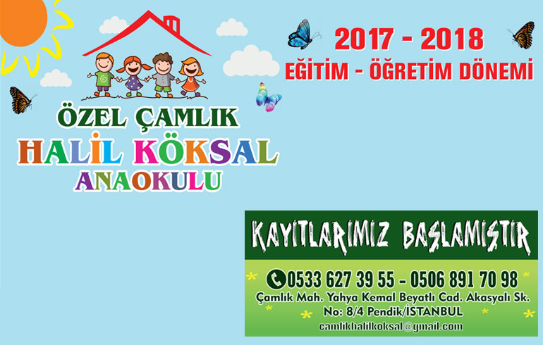 2017-2018 Kayıtlarımız Başladı